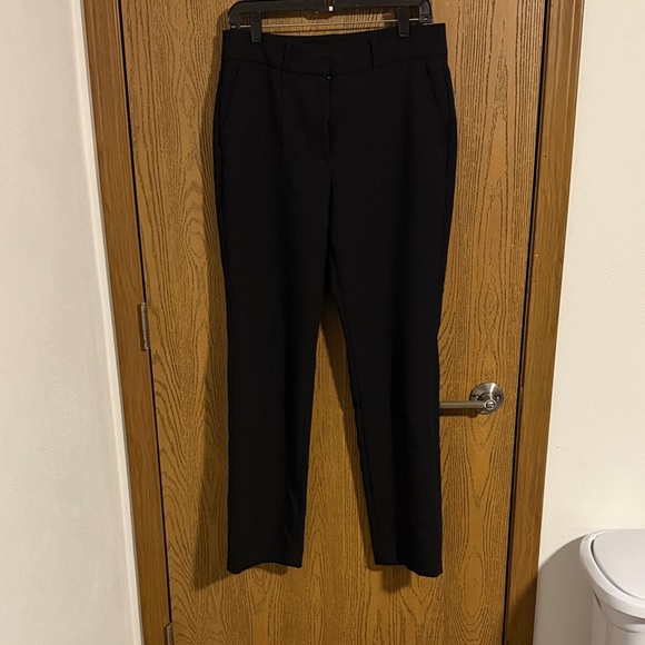 White House Black Market Pants - White House Black Market Black Straight Leg Pants